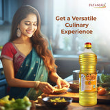 Patanjali 100% PURE Groundnut Oil 1 liter EXPORT QUALITY