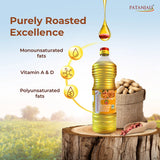 Patanjali 100% PURE Groundnut Oil 1 liter EXPORT QUALITY