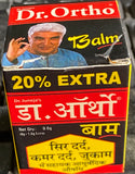 Dr Ortho 100% Ayurvedic Pain relieving Balm