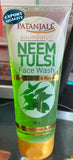 PATANJALI SAUNDARYA NEEM-TULSI FACE WASH 60ml,100 ml EXPORT QUALITY