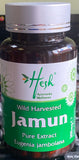 JAMUN Syzigium Cumini Black Plum Seed 100%Pure 60 Vegan Capsules premium product