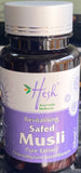 HESH Safed Musli Capsule 500mg Extract Vegan 60 Capsule PREMIUM PRODUCTS NEW