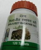 Patanjali Shilajit Rasayan Vati 120 tab Baba Ramdev Shilajeet NEW