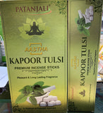 patanjali aastha kapoor tulsi agarbatti PREMIUM INCENSE 20 STICKS