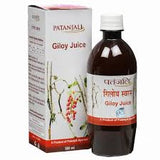Patanjali Giloy juice Pure Tinospora cordifolia 500ml EXPORT QUALITY