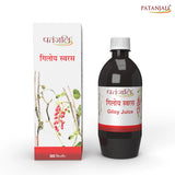 Patanjali Giloy juice Pure Tinospora cordifolia 500ml EXPORT QUALITY