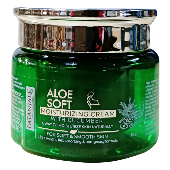 Patanjali Aloe Soft Moisturizing Cream 50G