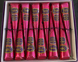 ORGANIC Henna Cone body art Mehandi Heena 12 CONS IN 1 BOX BEST RESULTS BEST QUALITY NEW STOCK