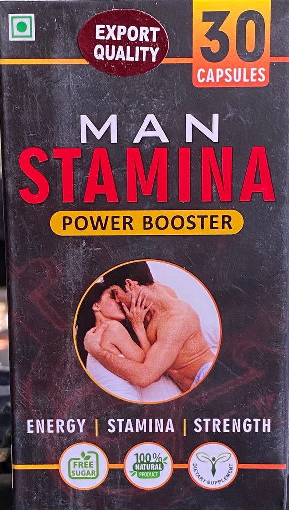 MAN STAMINA POWER BOOSTER 30 CAPSULE FOR GOOD SEX LIFE