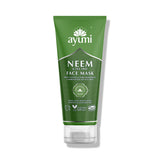 Ayumi Neem & Tea Tree Face Mask 100ml Pore Minimising Normal To Oily Skin