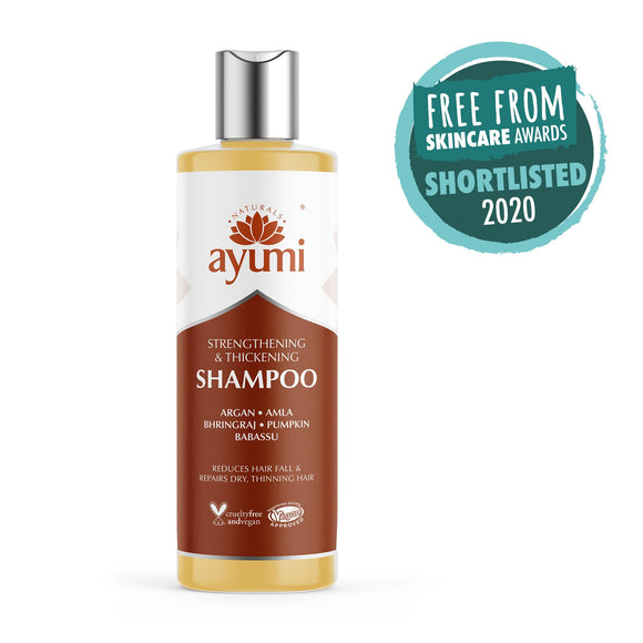 Ayumi Growth & Thickening Hair Shampoo | Amla | Argan | Pro-Vitamin B5 250ml