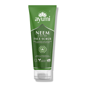 AYUMI Neem & Tea Tree Face Scrub For Acne 125ml