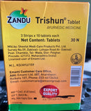 Zandu Trishun Tablets Ayurvedic helps strengthen the Immunity 30 tab NEW EXP:12/2025