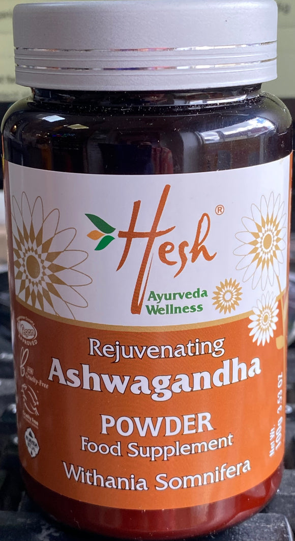 Hesh Ashwagandha Powder (Stress Relief, Plastic Free) 100g