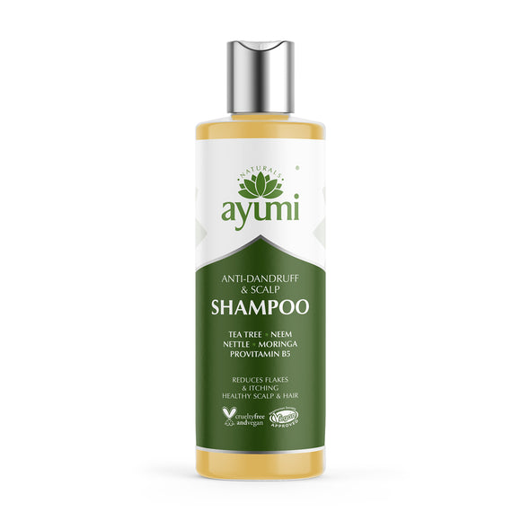 AYUMI Anti Dandruff Shampoo | Moringa | Neem | Tea Tree – 250ml