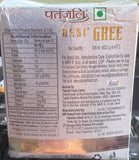 patanjali desi ghee made from buffalo milk 500g