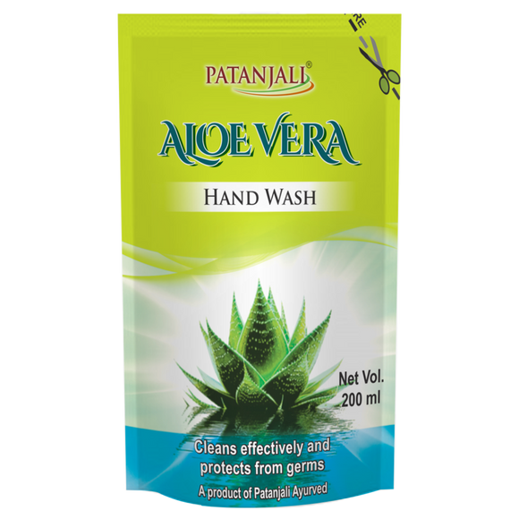 Patanjali Aloevera Hand Wash(Refill) 200ml