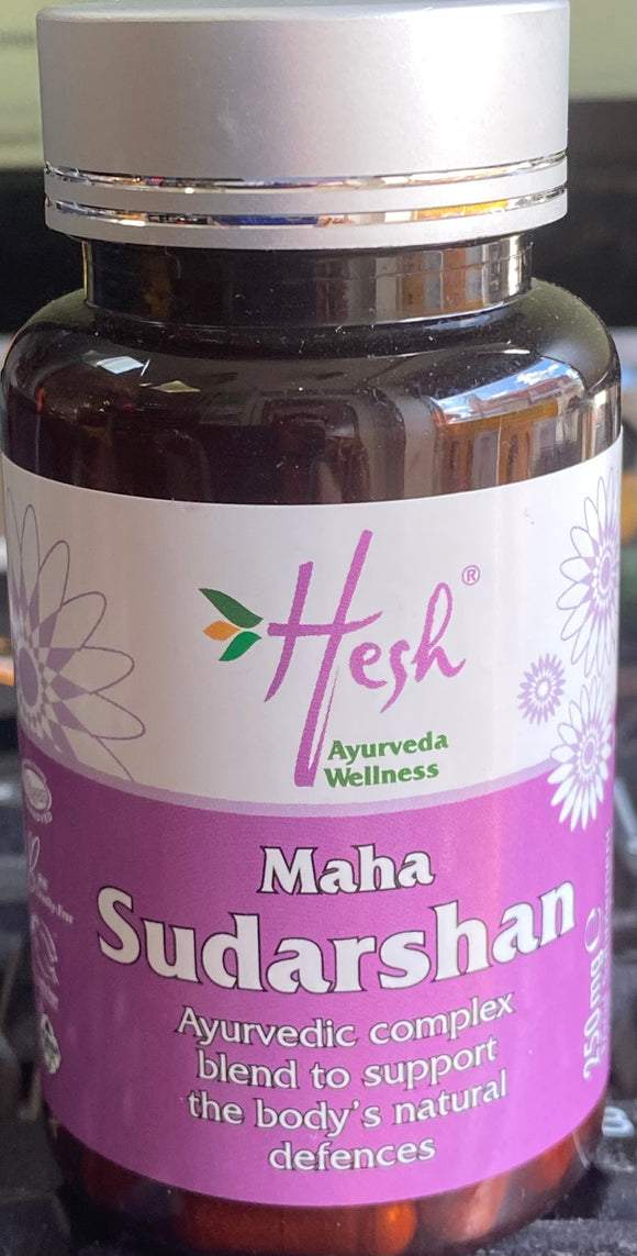 hesh MAHA SUDARSHAN 60 CAPSULES/100% AYURVEDIC/PURE NATURAL AND HERBALpremium product