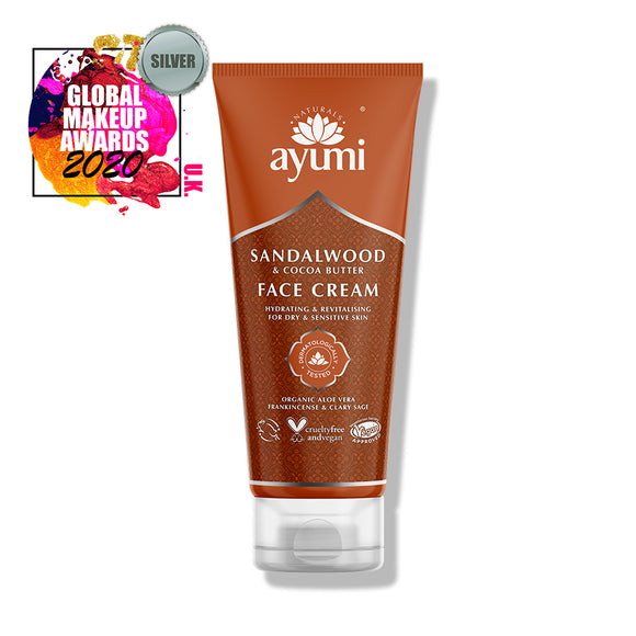 AYUMI Sandalwood & Cocoa Butter Face Cream 100ml