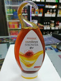 Patanjali UK Shower Gel Honey Kesar (Saffron) Easy Hook Gentle To Skin 250ml