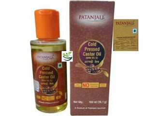 Patanjali Castor Oil Pure & Cold Pressed Virgin With VIT E 100ml