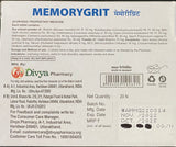 Patanjali Divya Memorygrit, 20 Tablets