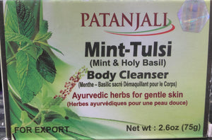 Patanjali Mint Tulsi Body Cleanser 75 gm export quality