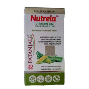 Patanjali Nutrela Vitamin B12 Bio Fermented 30 Caps